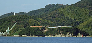 小松島灯台と小松島高曽根灯標